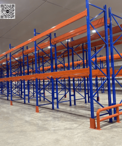 kệ double deep 3 tầng pallet
